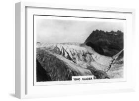 Yoho Glacier, Rocky Mountains, Canada, C1920S-null-Framed Giclee Print