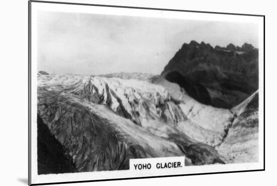 Yoho Glacier, Rocky Mountains, Canada, C1920S-null-Mounted Giclee Print