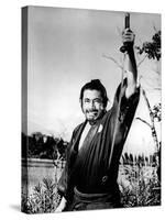 Yojimbo, Toshiro Mifune, 1961-null-Stretched Canvas