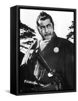 Yojimbo, Toshiro Mifune, 1961-null-Framed Stretched Canvas