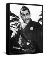 Yojimbo, Toshiro Mifune, 1961-null-Framed Stretched Canvas