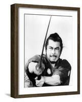 Yojimbo, Toshiro Mifune, 1961-null-Framed Premium Photographic Print