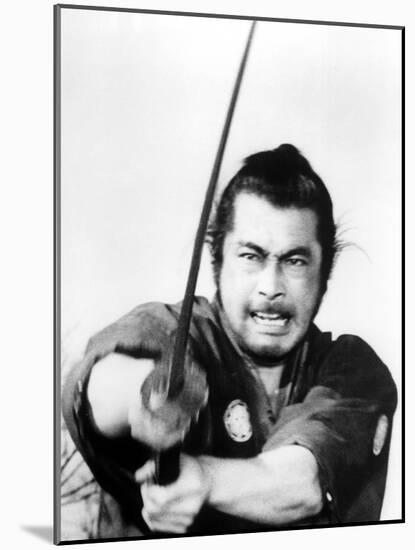 Yojimbo, Toshiro Mifune, 1961-null-Mounted Photo