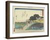 Yokkaichi, 1837-1844-Utagawa Hiroshige-Framed Giclee Print