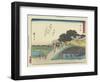 Yokkaichi, 1837-1844-Utagawa Hiroshige-Framed Giclee Print