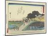 Yokkaichi, 1837-1844-Utagawa Hiroshige-Mounted Giclee Print