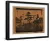 Yokkaichi-Utagawa Hiroshige-Framed Giclee Print