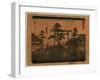 Yokkaichi-Utagawa Hiroshige-Framed Giclee Print