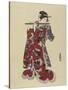 Yokobue, Seven Hole Chinese Flute-Utagawa Toyokuni-Stretched Canvas