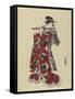 Yokobue, Seven Hole Chinese Flute-Utagawa Toyokuni-Framed Stretched Canvas