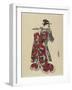 Yokobue, Seven Hole Chinese Flute-Utagawa Toyokuni-Framed Giclee Print