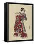 Yokobue, Seven Hole Chinese Flute-Utagawa Toyokuni-Framed Stretched Canvas