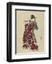 Yokobue, Seven Hole Chinese Flute-Utagawa Toyokuni-Framed Giclee Print