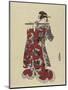 Yokobue, Seven Hole Chinese Flute-Utagawa Toyokuni-Mounted Giclee Print