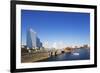 Yokohama Bay and Skyline, Yokohama, Honshu, Japan, Asia-Christian Kober-Framed Photographic Print