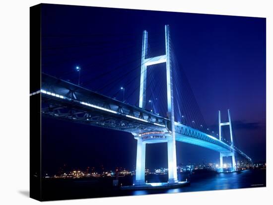 Yokohama Bay Bridge-null-Stretched Canvas