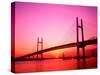 Yokohama Bay Bridge-null-Stretched Canvas