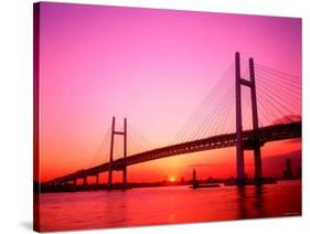 Yokohama Bay Bridge-null-Stretched Canvas