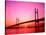 Yokohama Bay Bridge-null-Stretched Canvas