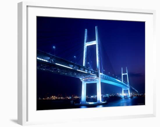 Yokohama Bay Bridge-null-Framed Photographic Print