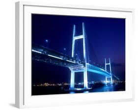 Yokohama Bay Bridge-null-Framed Photographic Print