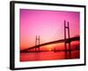 Yokohama Bay Bridge-null-Framed Photographic Print