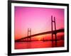 Yokohama Bay Bridge-null-Framed Photographic Print