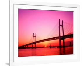 Yokohama Bay Bridge-null-Framed Photographic Print