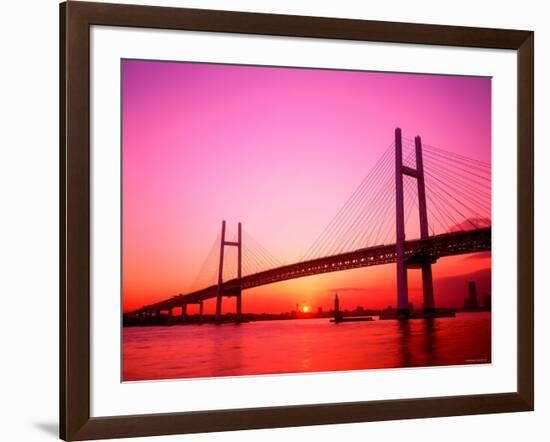 Yokohama Bay Bridge-null-Framed Photographic Print