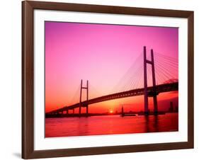 Yokohama Bay Bridge-null-Framed Photographic Print