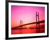 Yokohama Bay Bridge-null-Framed Photographic Print