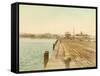 Yokohama Bay (Japan)-Felice Beato-Framed Stretched Canvas