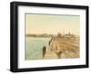 Yokohama Bay (Japan)-Felice Beato-Framed Photographic Print