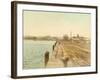 Yokohama Bay (Japan)-Felice Beato-Framed Photographic Print