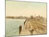 Yokohama Bay (Japan)-Felice Beato-Mounted Photographic Print