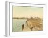 Yokohama Bay (Japan)-Felice Beato-Framed Photographic Print