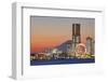 Yokohama City over the Mt. Fuji-Torsakarin-Framed Photographic Print