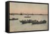 Yokohama Harbour, Japan, C1918-null-Framed Stretched Canvas