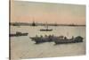 Yokohama Harbour, Japan, C1918-null-Stretched Canvas