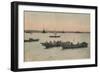 Yokohama Harbour, Japan, C1918-null-Framed Giclee Print