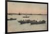 Yokohama Harbour, Japan, C1918-null-Framed Giclee Print