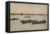 Yokohama Harbour, Japan, C1918-null-Framed Stretched Canvas