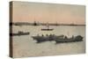 Yokohama Harbour, Japan, C1918-null-Stretched Canvas