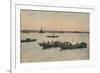 Yokohama Harbour, Japan, C1918-null-Framed Giclee Print