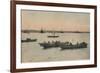 Yokohama Harbour, Japan, C1918-null-Framed Giclee Print