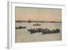 Yokohama Harbour, Japan, C1918-null-Framed Giclee Print