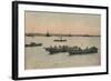 Yokohama Harbour, Japan, C1918-null-Framed Giclee Print