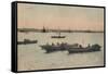 Yokohama Harbour, Japan, C1918-null-Framed Stretched Canvas