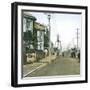 Yokohama (Japan), a Street, 1900-1905-Leon, Levy et Fils-Framed Photographic Print