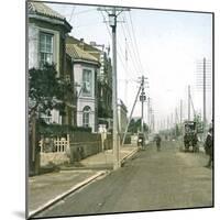 Yokohama (Japan), a Street, 1900-1905-Leon, Levy et Fils-Mounted Photographic Print